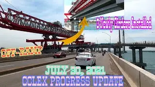 CCLEX CEBU-CORDOVA LINK EXPRESSWAY UPDATE JULY 30, 2021 | OFF-RAMP 3 NEWLY GIRDERS INSTALLED