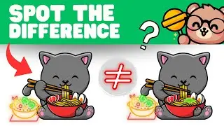 Spot the Difference | Find the Difference | Food Edition