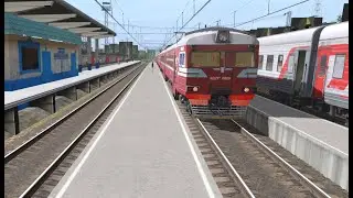 TRAINZ 2019 АЛЕКСАНДРОВ - РОСТОВ-ЯРОСЛАВСКИЙ. НА СТАРОЙ КАРТЕ ПО ГЛУХИМ ДЕРЕВНЯМ.