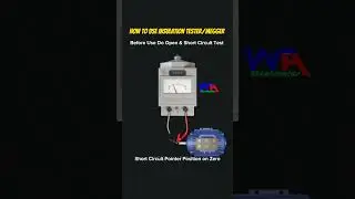 How to Use Insulation Tester/ Megger 