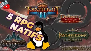 Les 5 RPG  les Plus Populaires Jouables Nativement sur Linux via Steam !