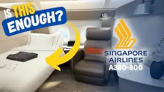 TRYING FIRST CLASS with Singapore Airlines | OH MY GAWD