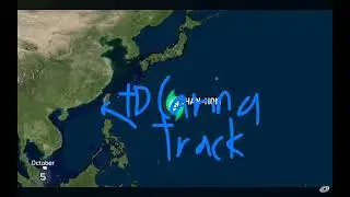 2020 Pacific Typhoon Season Animation PAGASA Names