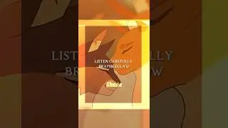 | Firestar teaching Brambleclaw | #warriorcats | #edit |