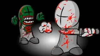 KILLING ZOMBIES! | Alone in the Madness 1 & 2 (Flash Game)