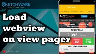Sketchware | Load webvew on viewpager.