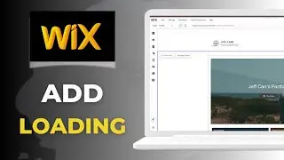How to Add a Loading Screen in Wix Website