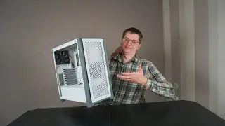 Корпус с ОТЛИЧНОЙ ПРОДУВАЕМОСТЬЮ и настоящими пыле - фильтрами  Corsair 4000D