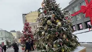 День перед Рождеством. Москва - Кузнецкий мост - Новая сцена Большого театра - 6.01.24г