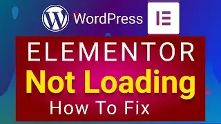 Fix can't edit or elementor not loading | Updated version