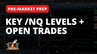 Pre-Market Prep (Key /NQ Levels + Open Trades)