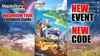 Maplestory R evolution - New Event and Giveaway Code - Mushroom Tour - Time to Join