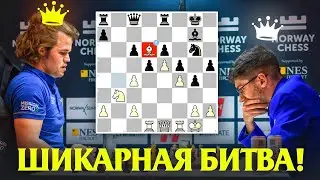 #1 против #2 мира! Безумная Партия Карлсена и Фируджи!