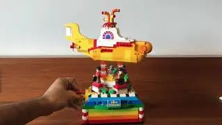 Lego Beatles Yellow Submarine Music Box MOC