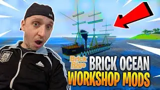 INSANE OCEAN MOD CREATIONS!! Brick Rigs Water Map Workshop Mods + Floating Update | Modded Maps 4K