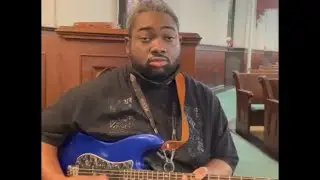 Live Sunday morning playing guitar