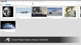 Cross-Project Asset Linking in ShotGrid