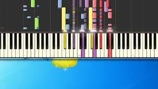 [Piano Tutorial Synthesia]Cornutone - Squallor