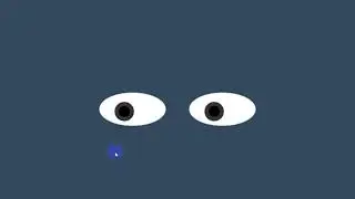 Eyes follow the cursor