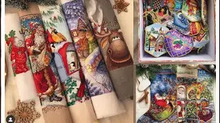 Вышивка крестом. Новогодние работы
