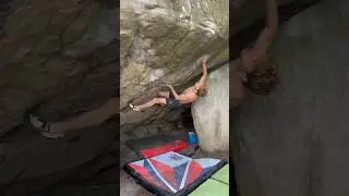 “Gourmandise direct” 8b/V13 💎✅ #bouldering #climbing #bloc #escalade
