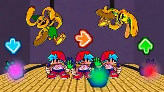 FNF Character Test bf vs bunzo bunny | poppy funktime | fnf mod