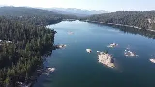 Drone Video of Blue Lakes PG&E Campground
