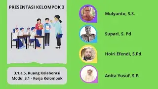 TUGAS RUANG KOLABORASI MODUL 3.1 - PENDIDIKAN GURU PENGGERAK