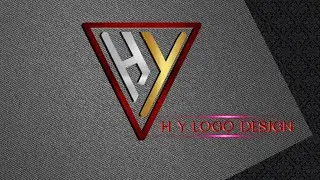 How to create a H Y logo design on pixellab,, 😘MD EDITING