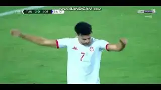 اهداف تونس ضد بوتسوانا  منهم اثنين ليوسف المساكني