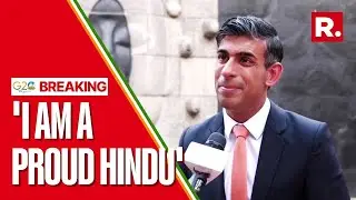 UK PM Rishi Sunak Speaks On His Hindu Faith, Khalistan And His Relation With PM Modi | G20 SUMMIT