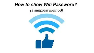 How to show Wi-fi Password? (3 simplest method)