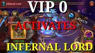 ACTIVATE INFERNAL LORD | 6 STAR META | VIP 0 | LEGACY OF DISCORD