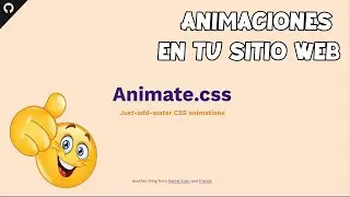 Añade Animaciones a tu Sitio Web con Animate.CSS 🚀😎