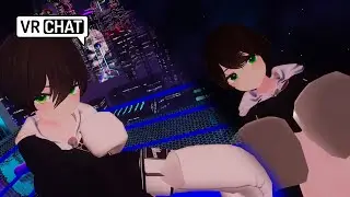 Smooth green pummeling at party ring upstairs VRchat POV BOXING