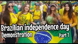 🇧🇷 Brazilian independence day demonstration 7 of September 2021 - Copacabana, Rio de Janeiro, Brazil