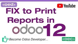 How to Fix print report error code -8 Wkhtmltopdf in Odoo 12 Ubuntu 18.04 LTS Desktop