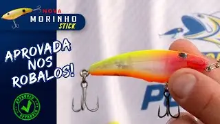 Nova Isca Artificial - MORINHO STICK - Aprovada nos ROBALOS! ✔