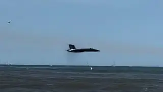 Blue Angels Sneak Pass at the 2022 Jones Beach Airshow