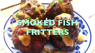 smoked fish fritters