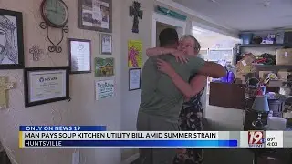 Man Pays Soup Kitchen Utility Bill Amid Summer Strain | July 1, 2025 | News at 4 p.m.