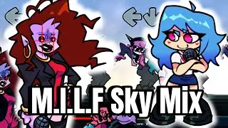 Friday Night Funkin': Playable Sky | M.I.L.F Sky Mix