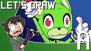 Let's Draw - Plurmp Dankenstein McFlurnten The Cat, Esquire [Game Grumps/Sonic Forces]