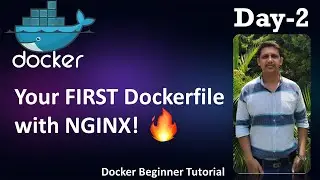 How to Create Your First Dockerfile with NGINX | Step-by-Step Docker Tutorial for Beginners