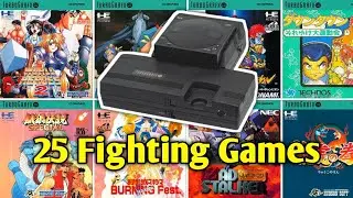 All Fighting Games for TurboGrafx CD / PC Engine CD