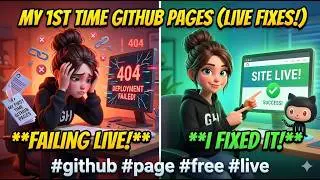 I Tried GitHub Pages for the First Time & Faced THESE Issues (Live Fixes!) 
