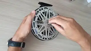 Обзор моей катушки для ловли хариуса на балду