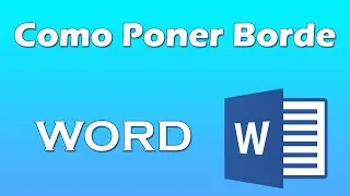Como poner bordes a una hoja de word