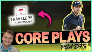 PGA DFS: Travelers Championship 2023 [1st Look Lineup, Top Plays, Values, Core Plays - DRAFTKINGS]