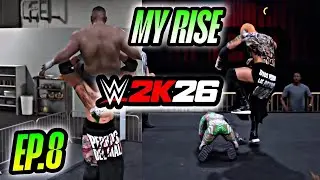 WWE 2K26 |My Rise| Esto no es WWE… ROCKTECK domina las luchas clandestinas #8